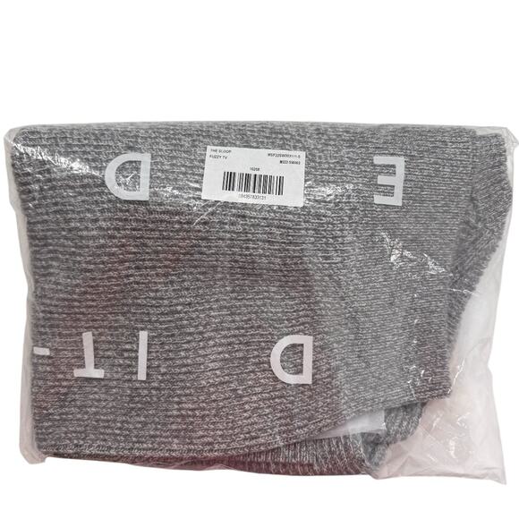 AYR Mens The Sloop Crewneck Merino Wool Sweater in Fuzzy TV Gray Size Small S - Picture 5 of 9